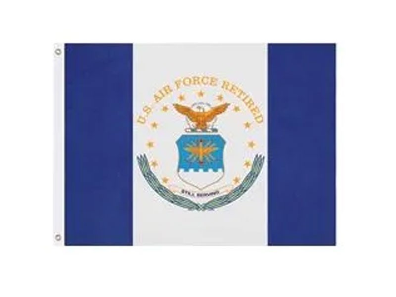 3' X 4' Air Force Retired Flag