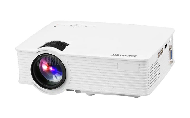 Excelvan mini LED projector 800x480 pixels 1200 lumens Home Cinema theater HDMI/