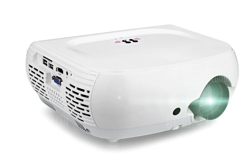 W1 LCD Projector - White UK 