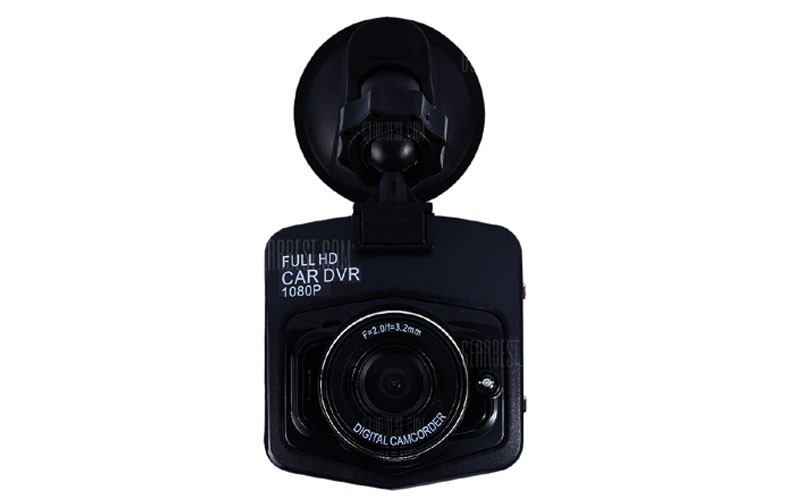 Full HD Video Car DVR Camera - Black