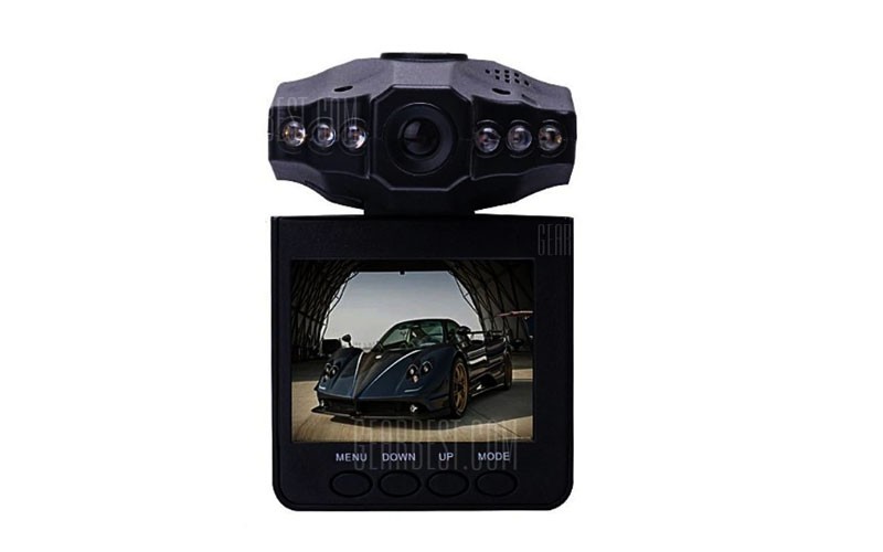 JS - C007 HD DVR Dash Cam - Black 2