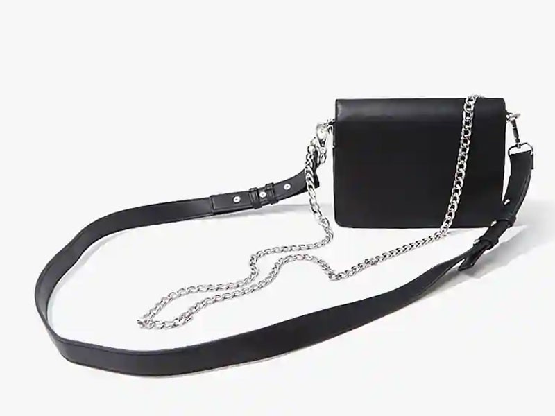 Curb Chain Crossbody Bag For Women