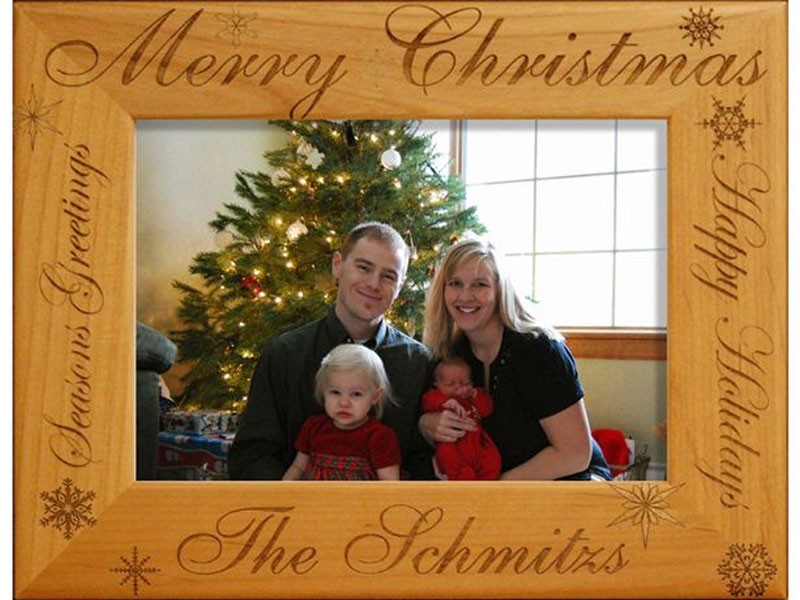 Family Christmas Photo Frame