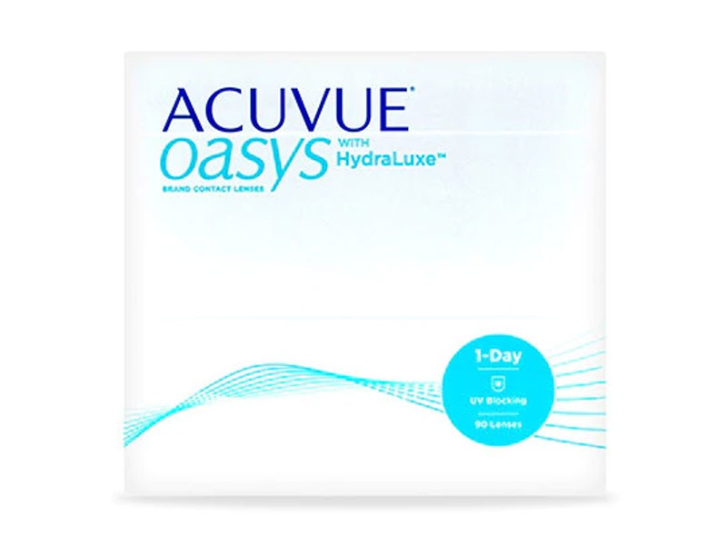 Acuvue Oasys 1-Day With Hydraluxe Technology 90 Pack Contact Lenses