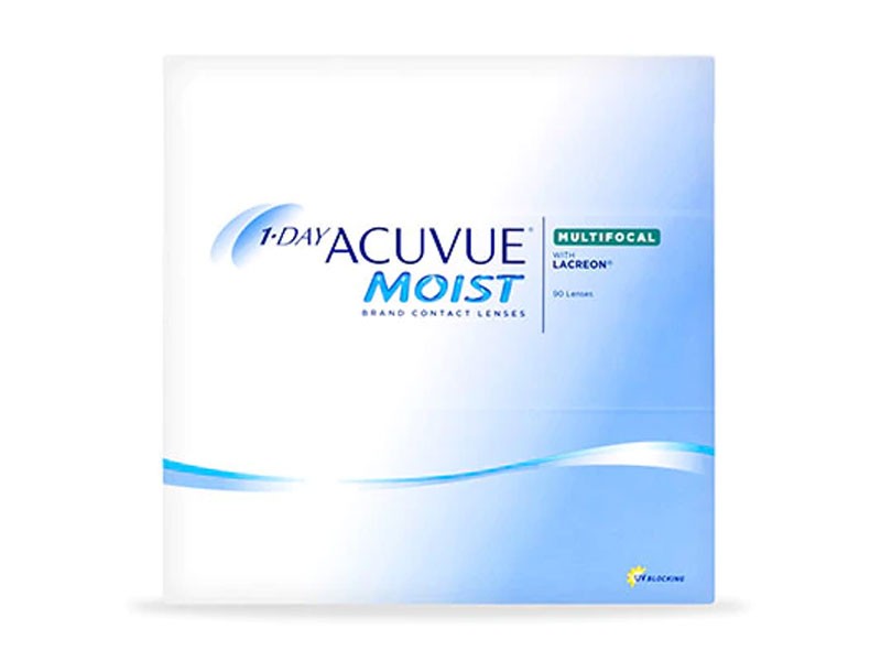 1-Day Acuvue Moist Multifocal 90 Pack Contact Lenses