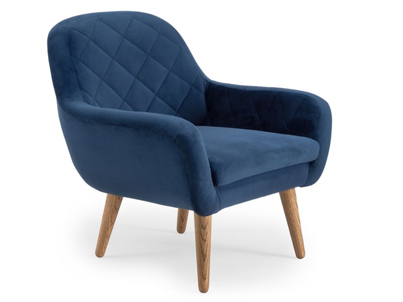 Isobel Club Chair Cobalt Blue
