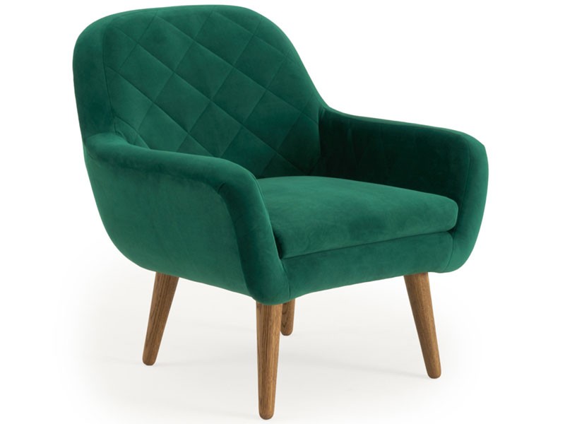Isobel Club Chair Emerald Green