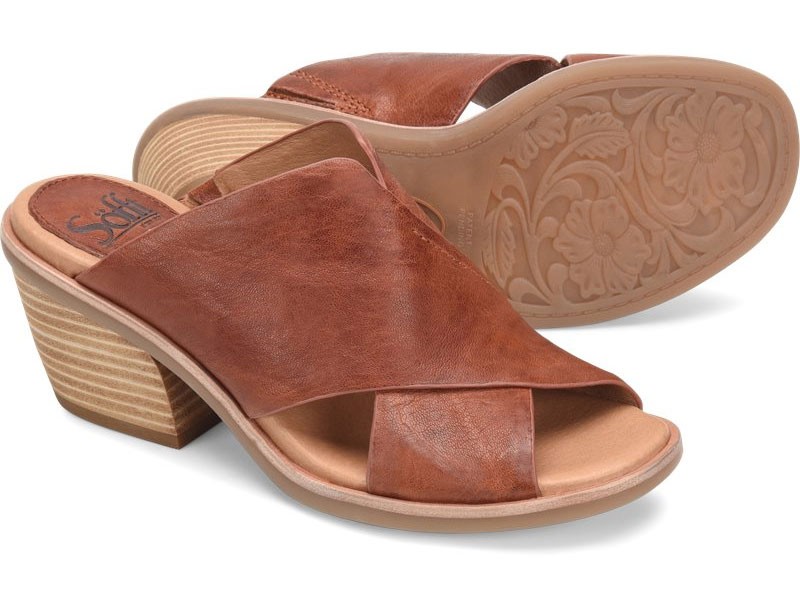 Sofft Perrie Cognac Sandals For Women
