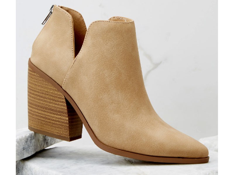 Step To The Side Tan Ankle Women's Boot