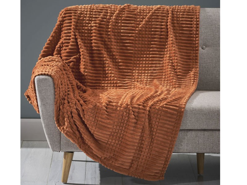 Desdemona Modern Fabric Throw Blanket