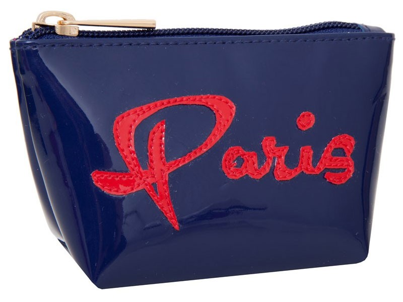 New Navy Mini Avery with Red Paris Bag For Women
