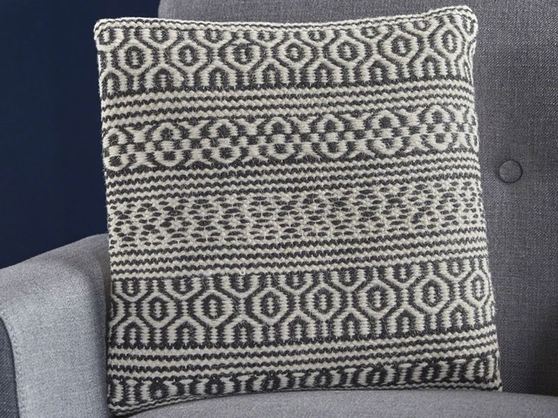Fargo Handcrafted Boho Fabric Pillow