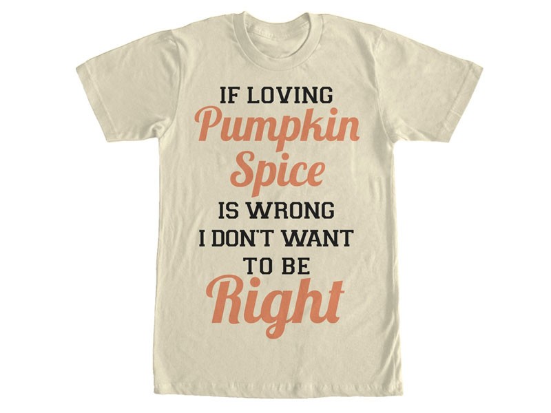 Women's Loving Pumpkin Spice T-shirt