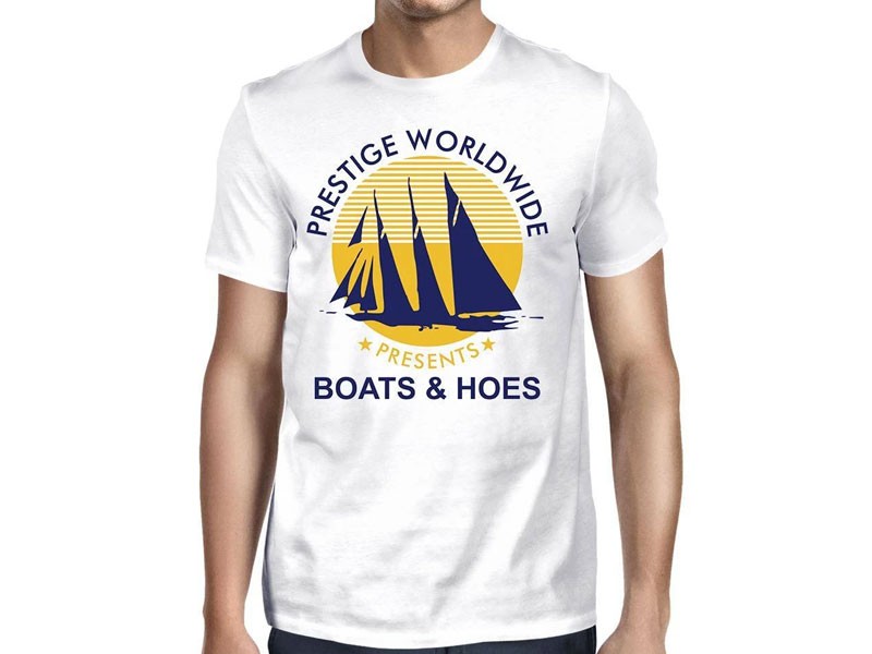 Prestige Worldwide Boats and Hoes T-Shirt For Men