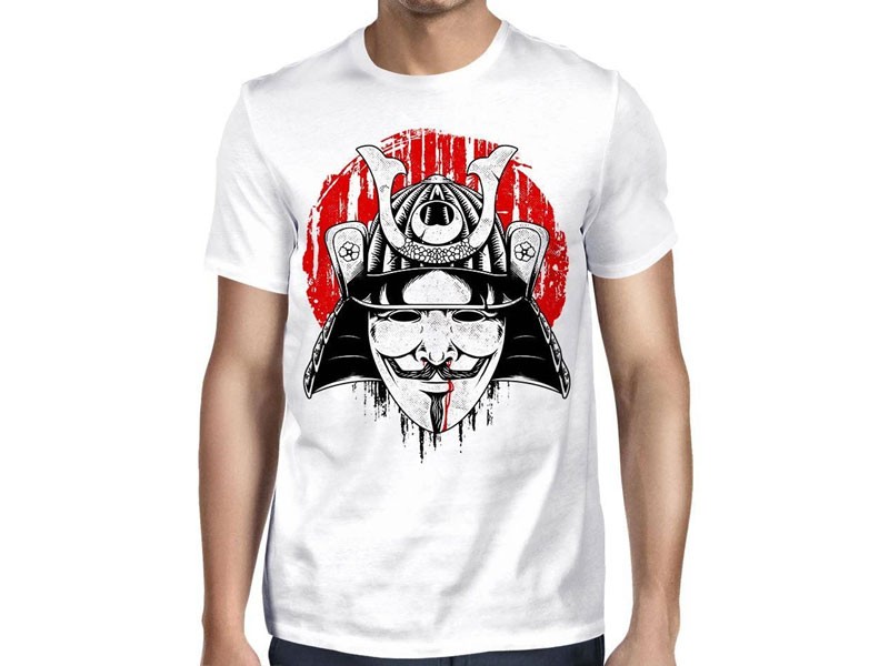 The Anonymous Samurai T-Shirt For Men
