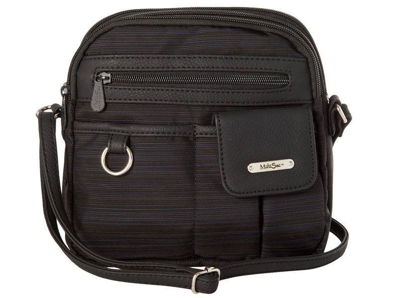 MultiSac North/South Mini Zip Around Crossbody Bag For Women