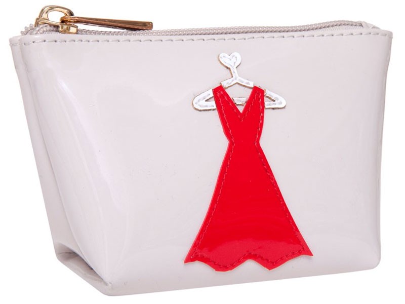 Blush Mini Avery With Red Dress on Hanger Bag For Women