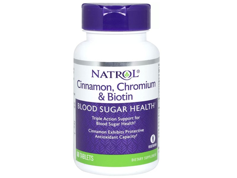 Natrol Super Cinnamon Complex with Chromium & Biotin