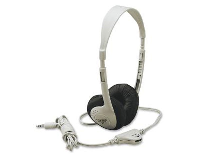 Califone Multimedia Stereo Headphone Wired Beige