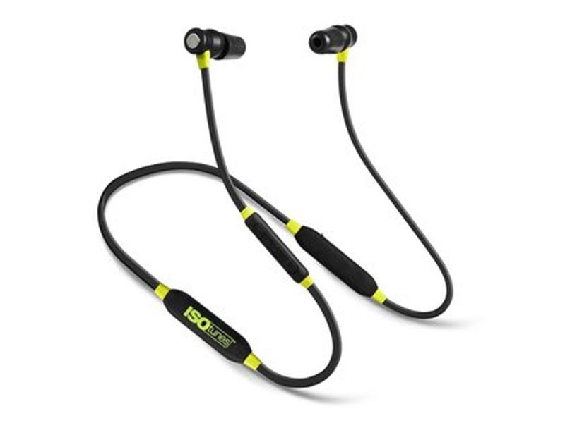 ISO Tunes Xtra Noise-Isolating Earbuds Yellow & Black