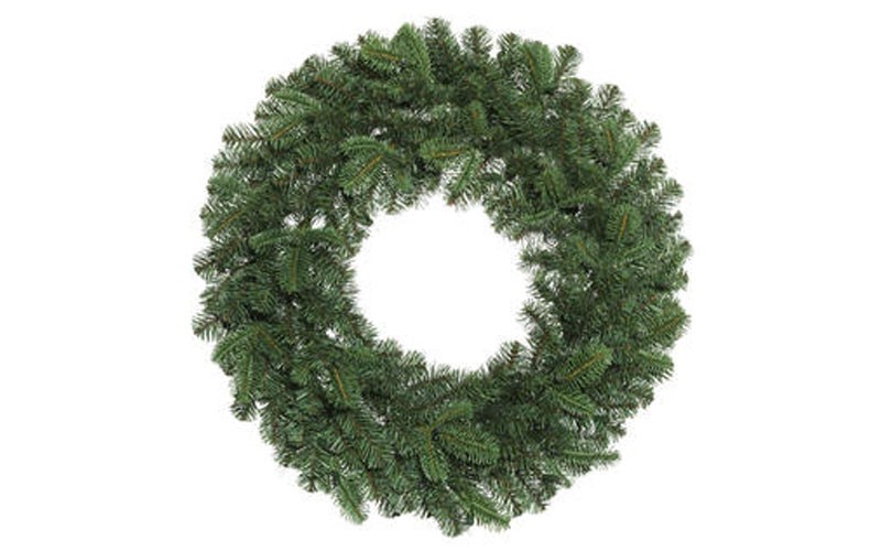 Vickerman G171624 24 in. Grand Noble Fir Green Wreath with 195 Tips Light