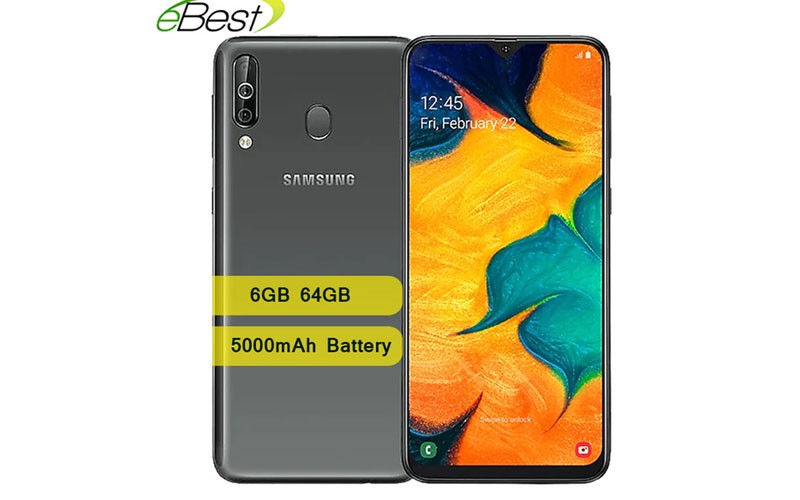 Samsung Galaxy A40S 6.4 inch HD+ 4G LTE Android Mobile phone 6GB RAM 64GB ROM