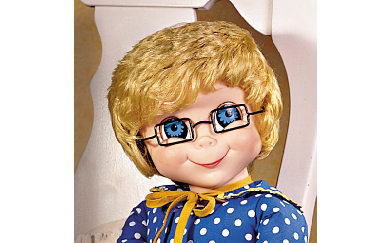mrs beasley doll glasses
