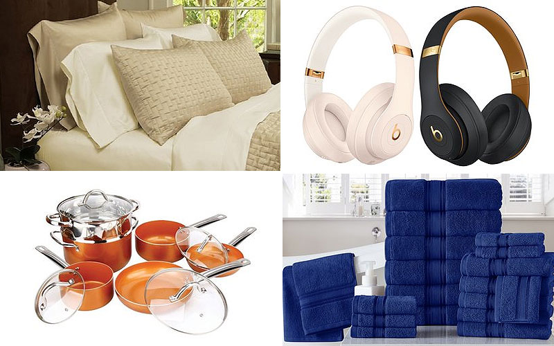 Up to 85% Off on Bedding, Kitchen Supplies, Bath & More