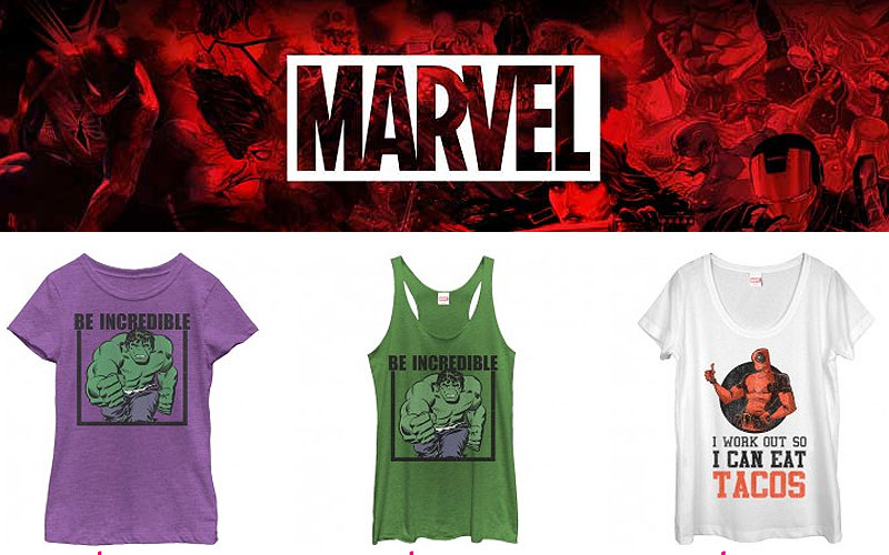 Best Marvel Shirts & Tank Tops at Lowest Price