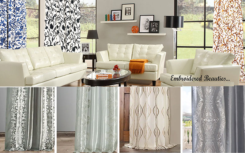 Up to 50% Off on Embroidered Curtains