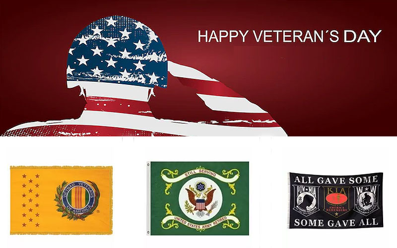 Shop Veteran Flags Online at Discounted Prices