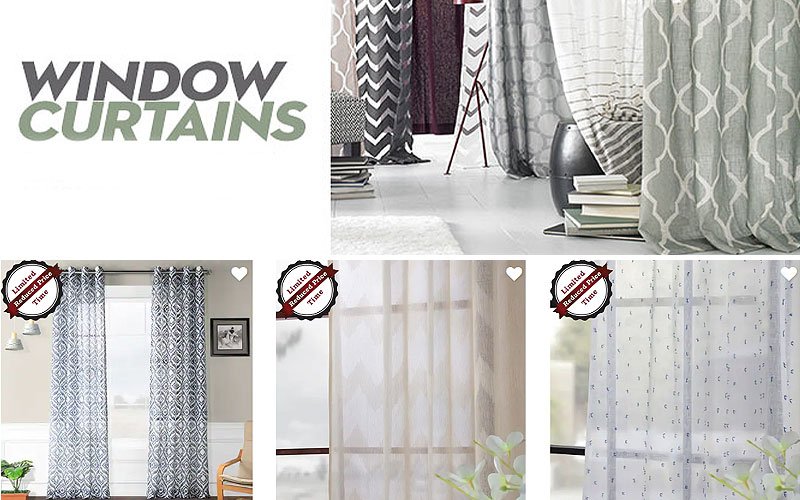 Up to 60% Off on Home Decor Curtains