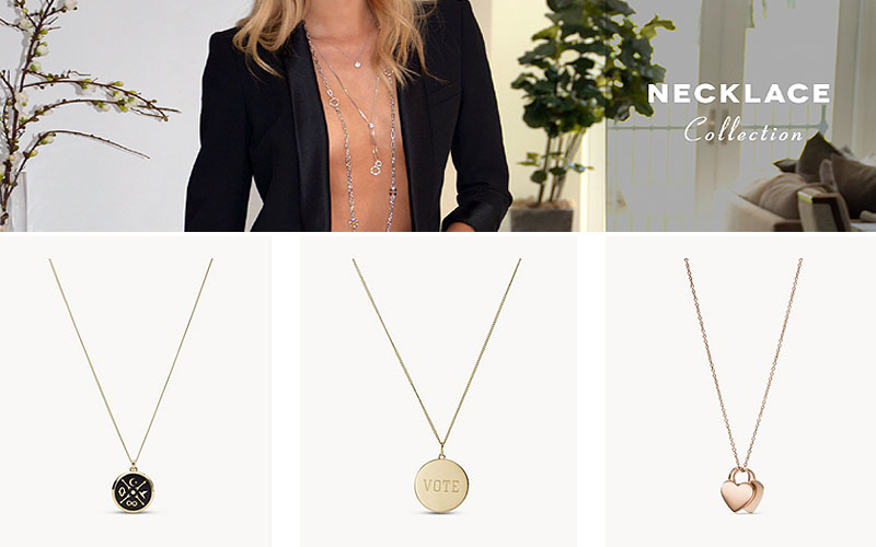 Shop Online Women's Necklaces at Discount Prices
