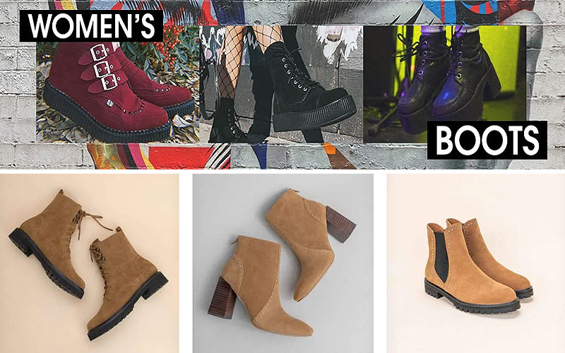 Shop Women's Boots Online on Sale Prices