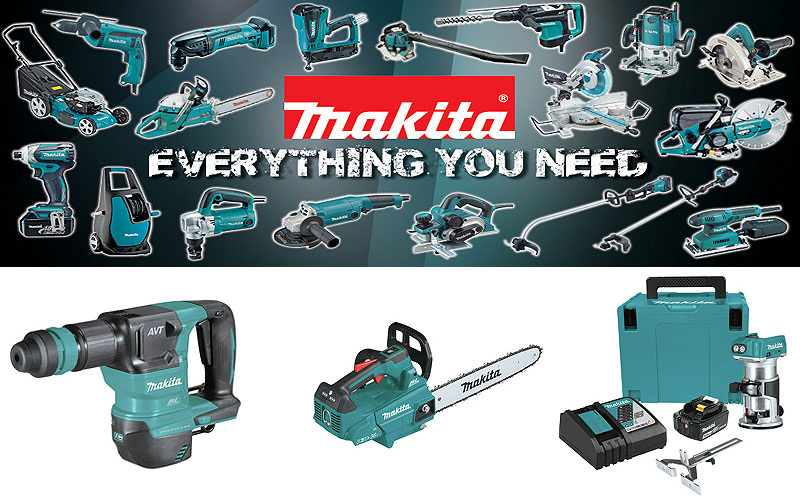 Up to 65% Off on Makita Cordless & Power Tools Online