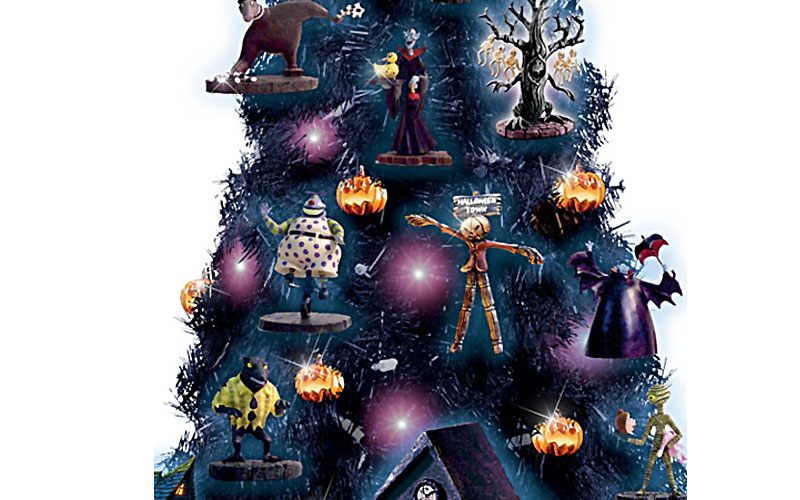 The Nightmare Before Christmas Tabletop Tree Collection