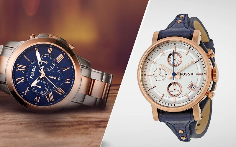 Up to 45% Off on Fossil Watches
