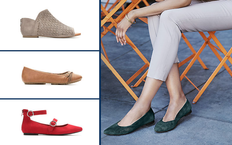Up to 50% Off on Women's Flats