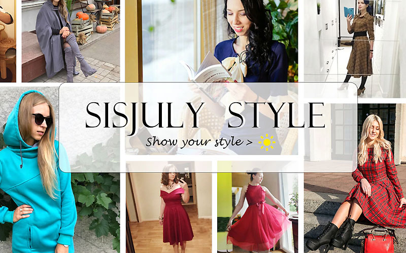 Up to 50% Off on Sisjuly Dresses, Bottoms & More