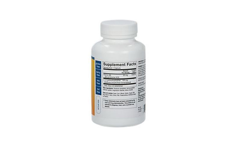 5-HTP with Vitamin B6 100 MG (120 Caps)