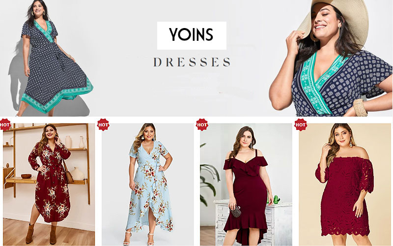 Up to 40% Off on Plus Size Women's Dresses