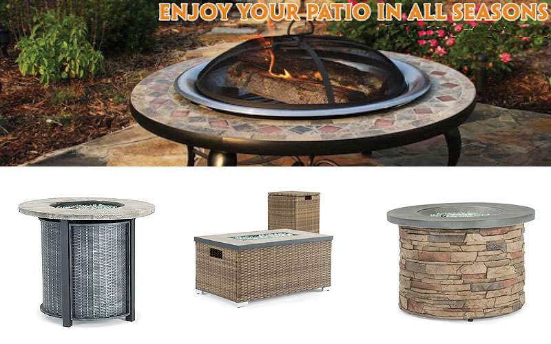 Up to 30% Off on Outdoor Fire Tables