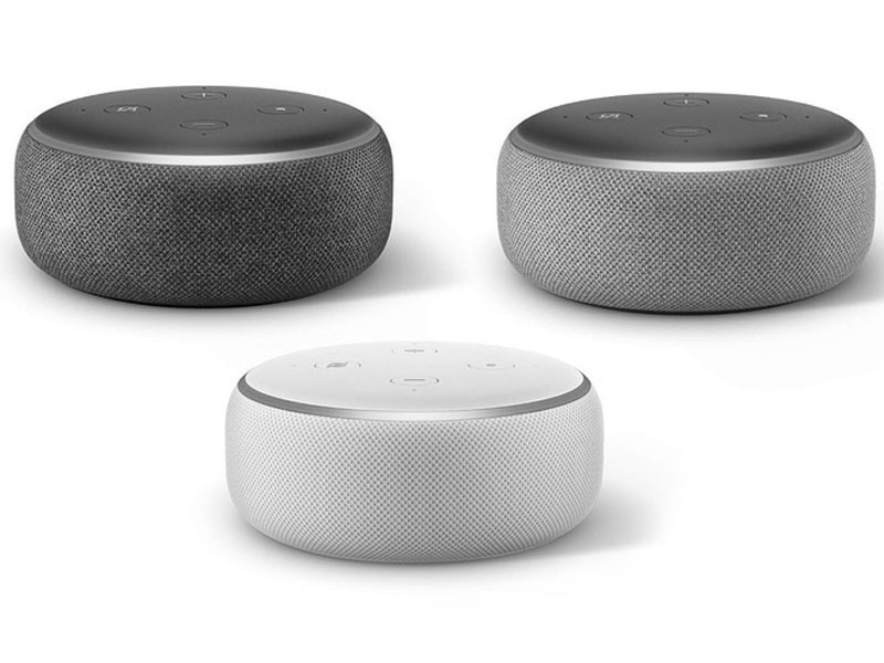 Echo Dot Voice-Controlled Alexa Smart Assistant Speaker