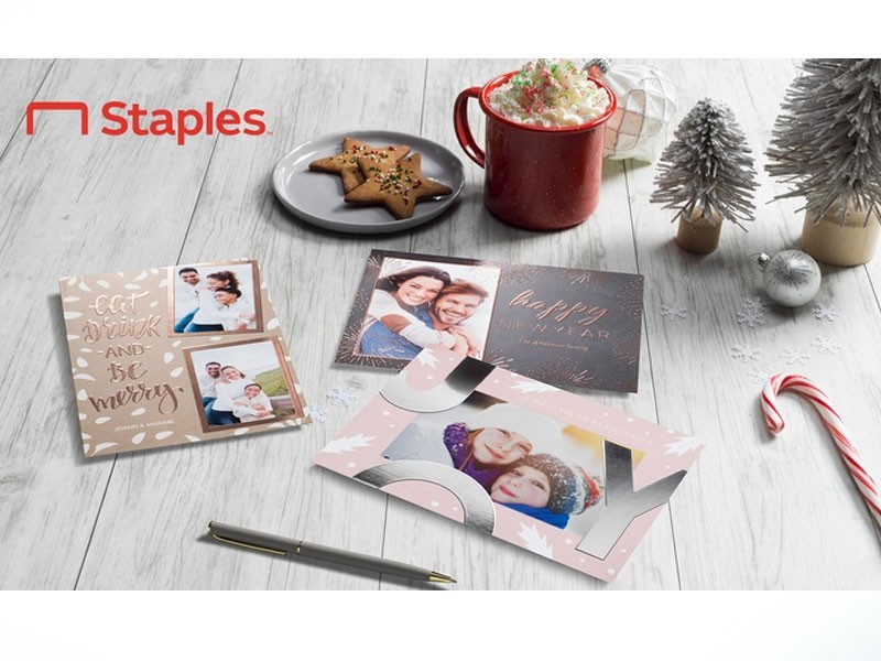 Staples Holiday Cards