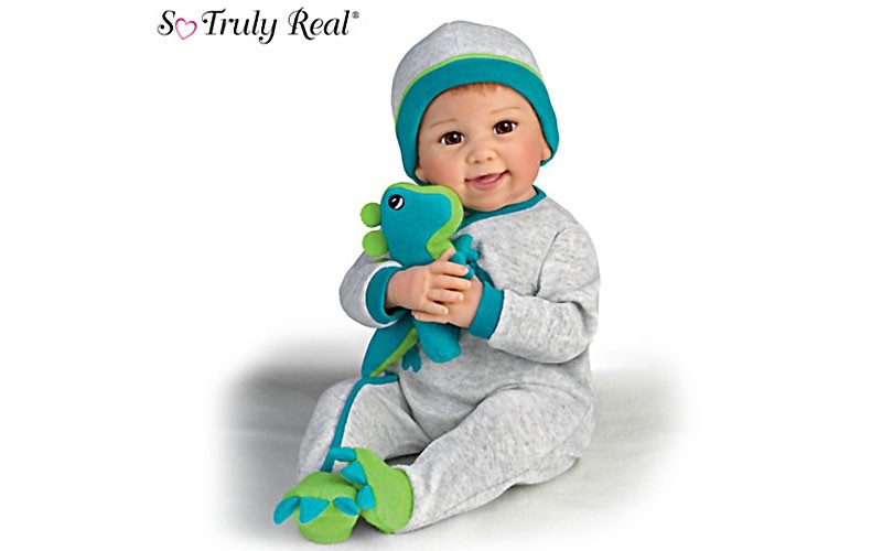 Linda Murray Ryan And Rex Baby Doll With Plush Dinosaur
