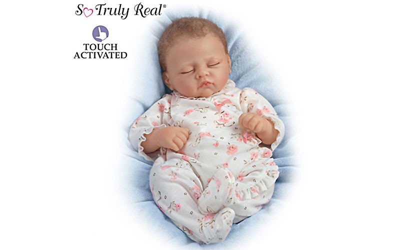 Sophia Baby Doll Breathes, Coos And Has A Heartbeat