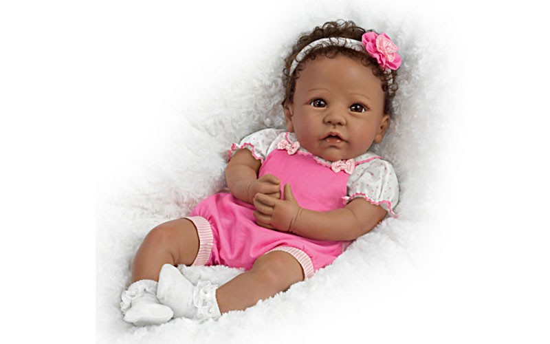 Linda Murray Tasha African-American Silicone Baby Doll