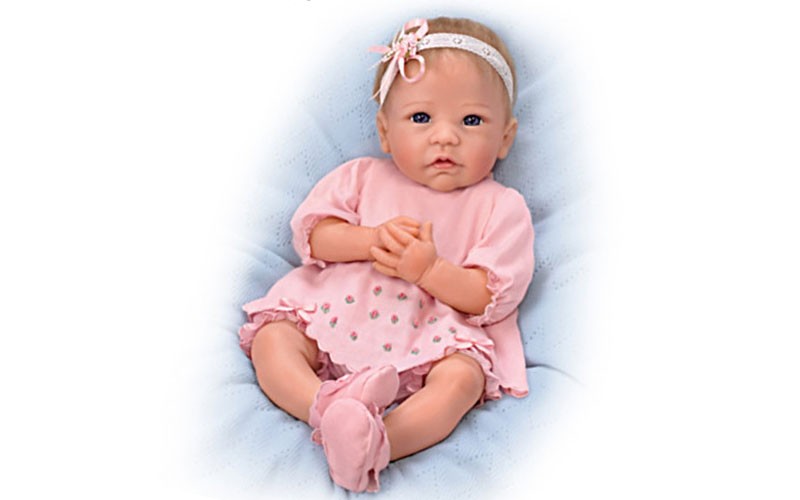  Linda Murray Claire Silicone Baby Girl Doll