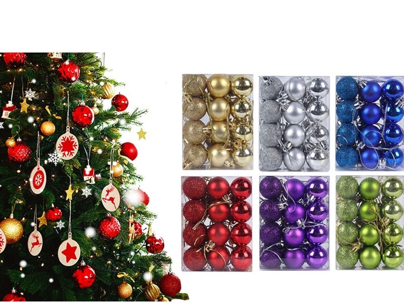 Christmas Tree Decor Ball Bauble Party Hanging Ball Ornament Decorations
