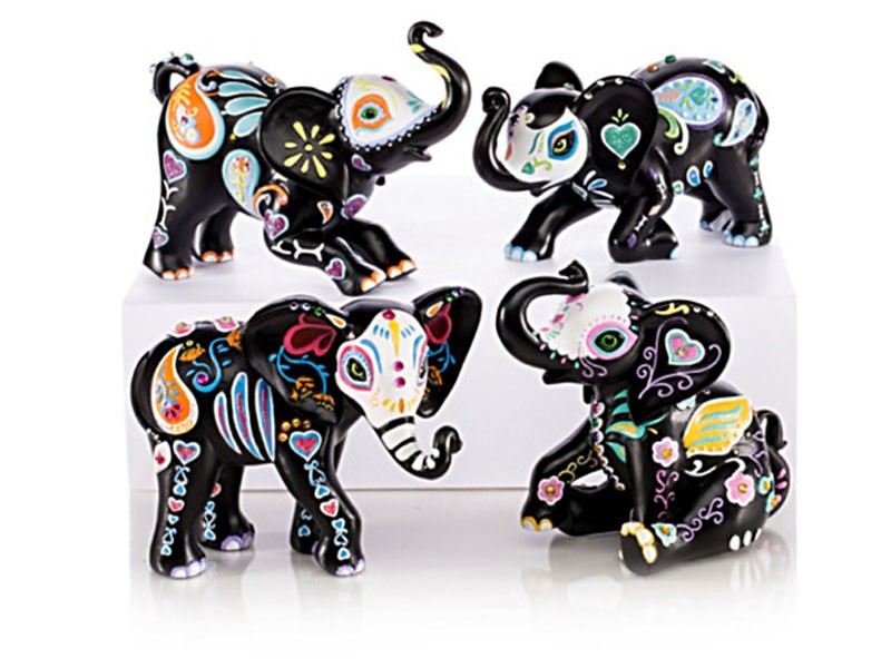 Blake Jensen Soulful Spirits Elephant Figurine Collection